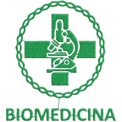 Matriz de Bordado Simbolo de Biomedicina 